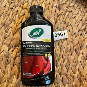 ✅Turtle Wax Clean Finish Polishing Compound 18 oz❗️opened But unused ❗️#️⃣0561